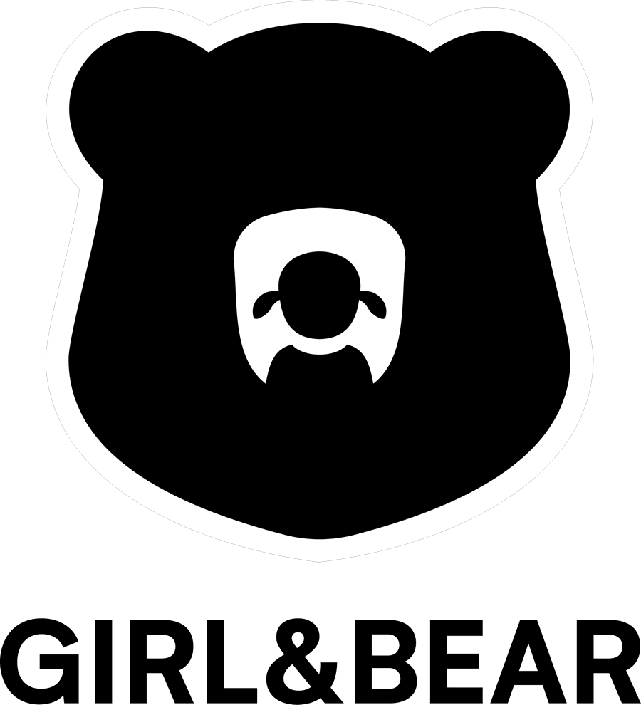 girl&bear logo commercial-agency